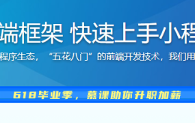 掌握Taro多端框架 快速上手小程序/H5开发