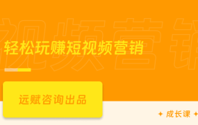 轻松玩赚短视频营销