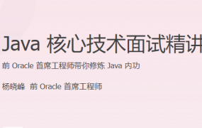 Java 核心技术面试精讲