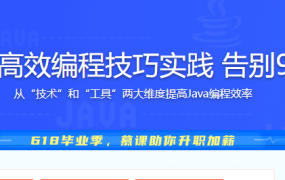 Java高效编程技巧实践 告别996