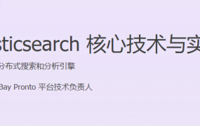 Elasticsearch 核心技术与实战