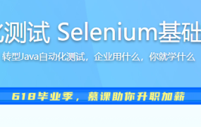 Java Web自动化测试 Selenium基础到企业实际应用
