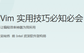 Vim 实用技巧必知必会