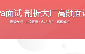 笑傲Java面试 剖析大厂高频面试真题