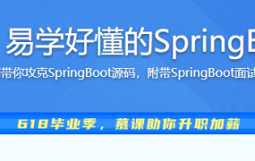 图解+仿写 易学好懂的SpringBoot源码课