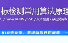 深度学习之目标检测常用算法原理+实践精讲