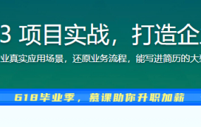 SpringBoot+Vue3 项目实战，打造企业级在线办公系统