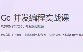 Go 并发编程实战课