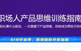 职场人产品思维训练指南