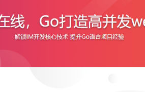 支持10万人同时在线，Go打造高并发web即时聊天应用