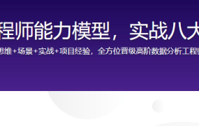 构建数据工程师能力模型，实战八大企业级项目